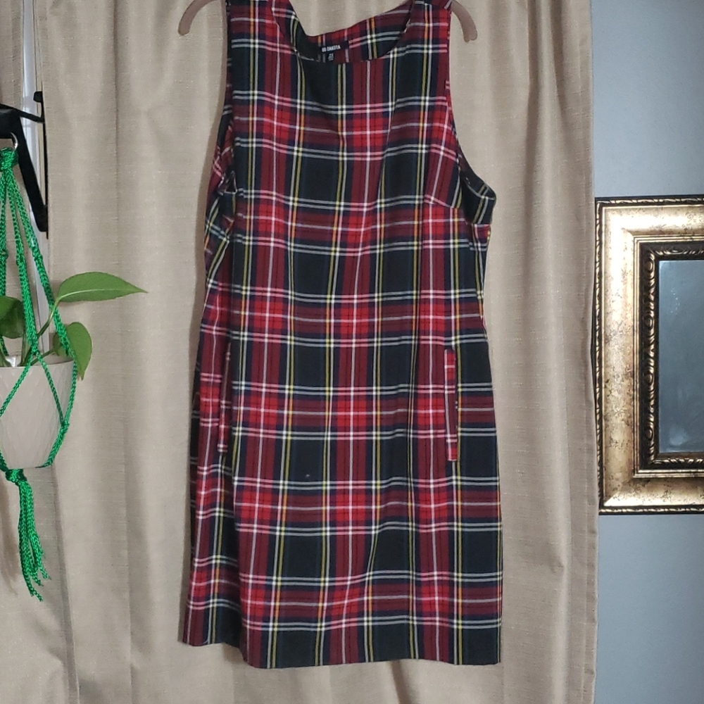 Plaid dress